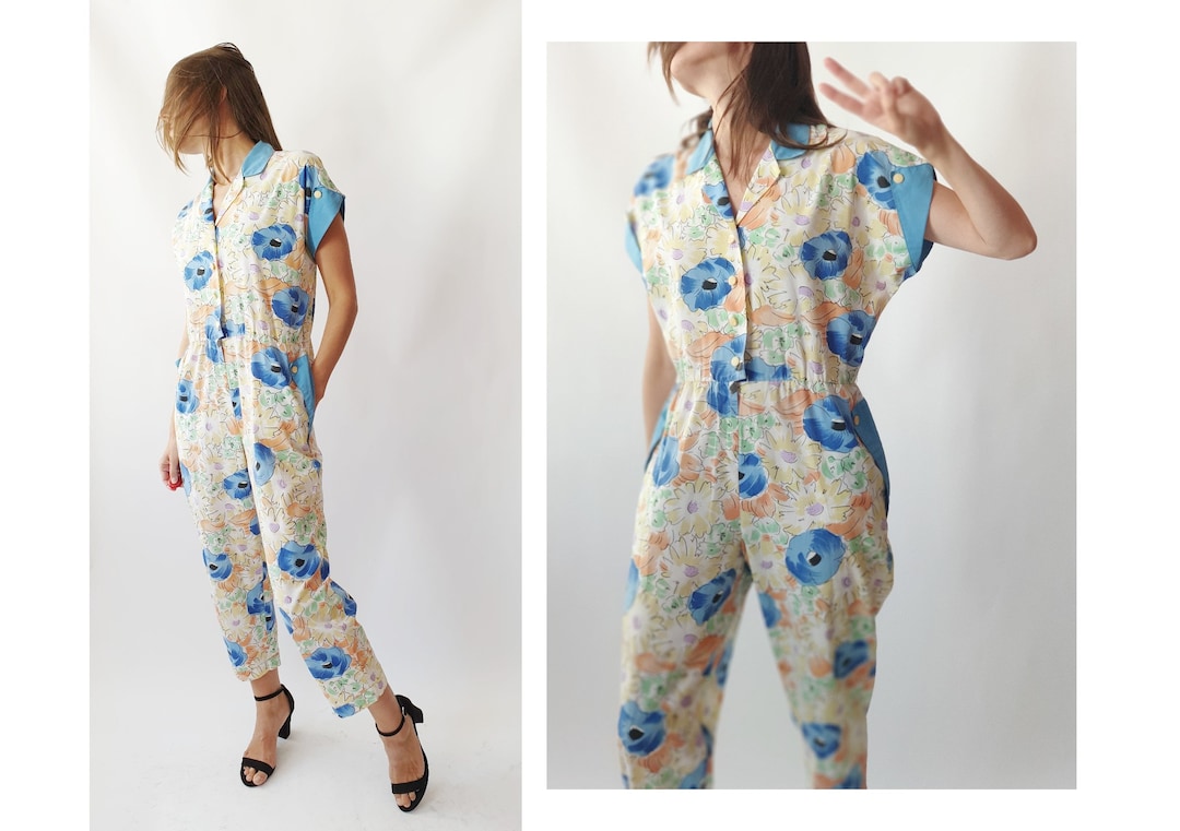 Vintage Floral Jumpsuit main image 0