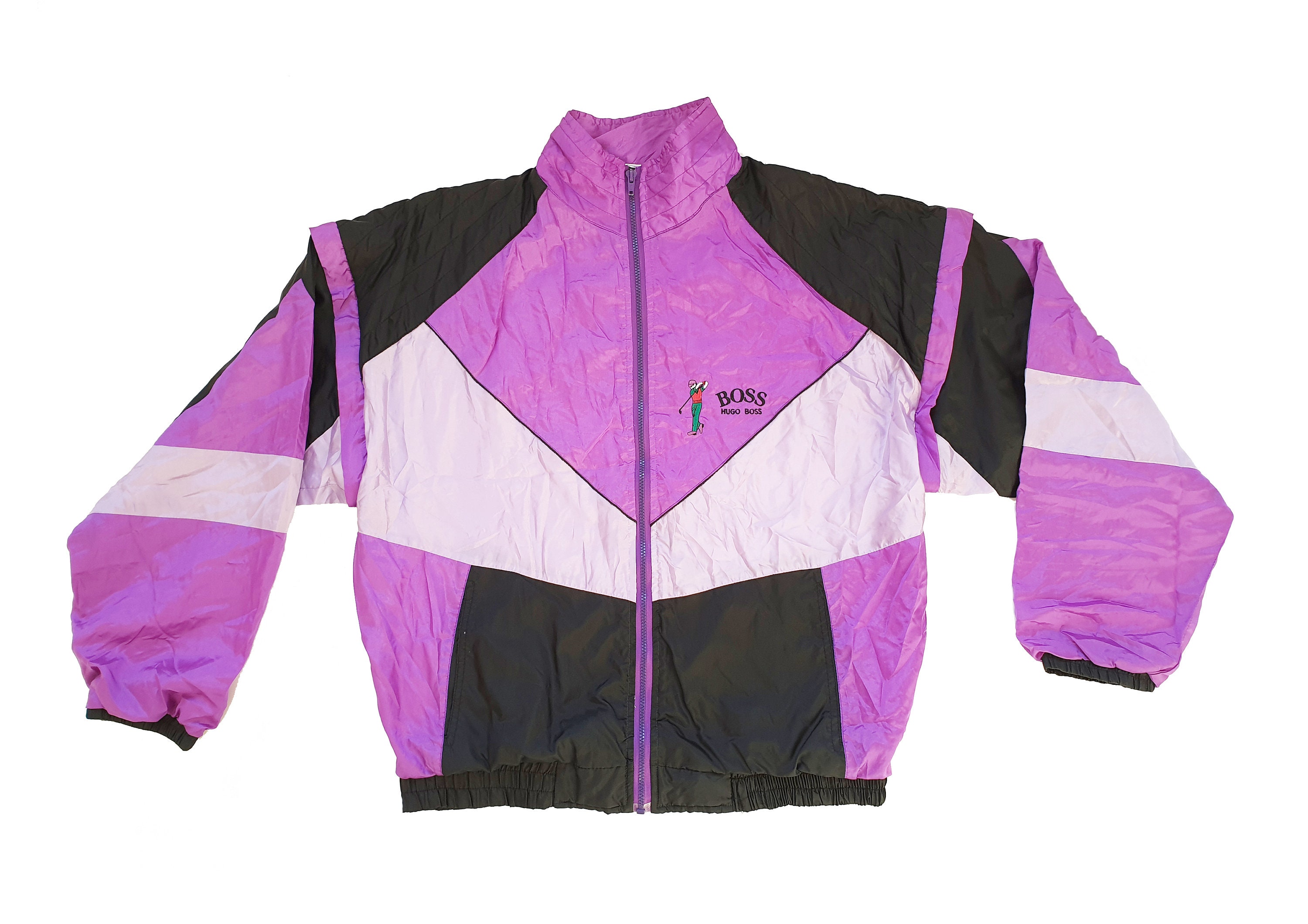 80s Track Jacket - Etsy