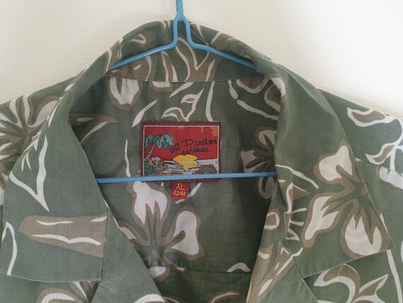 1980s - 1990s vintage men's Hawaiian shirt, flora… - image 6
