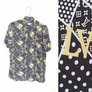 Louis Vuitton Logo Melt Shirt - High-Quality Printed Brand