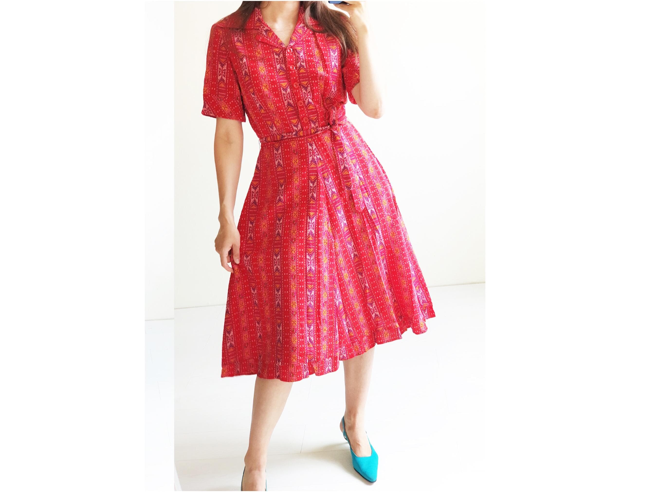 knee length dresses for ladies Blue Moroccan Inclined Shoulder Bodycon Slit Midi Dress main image 0
