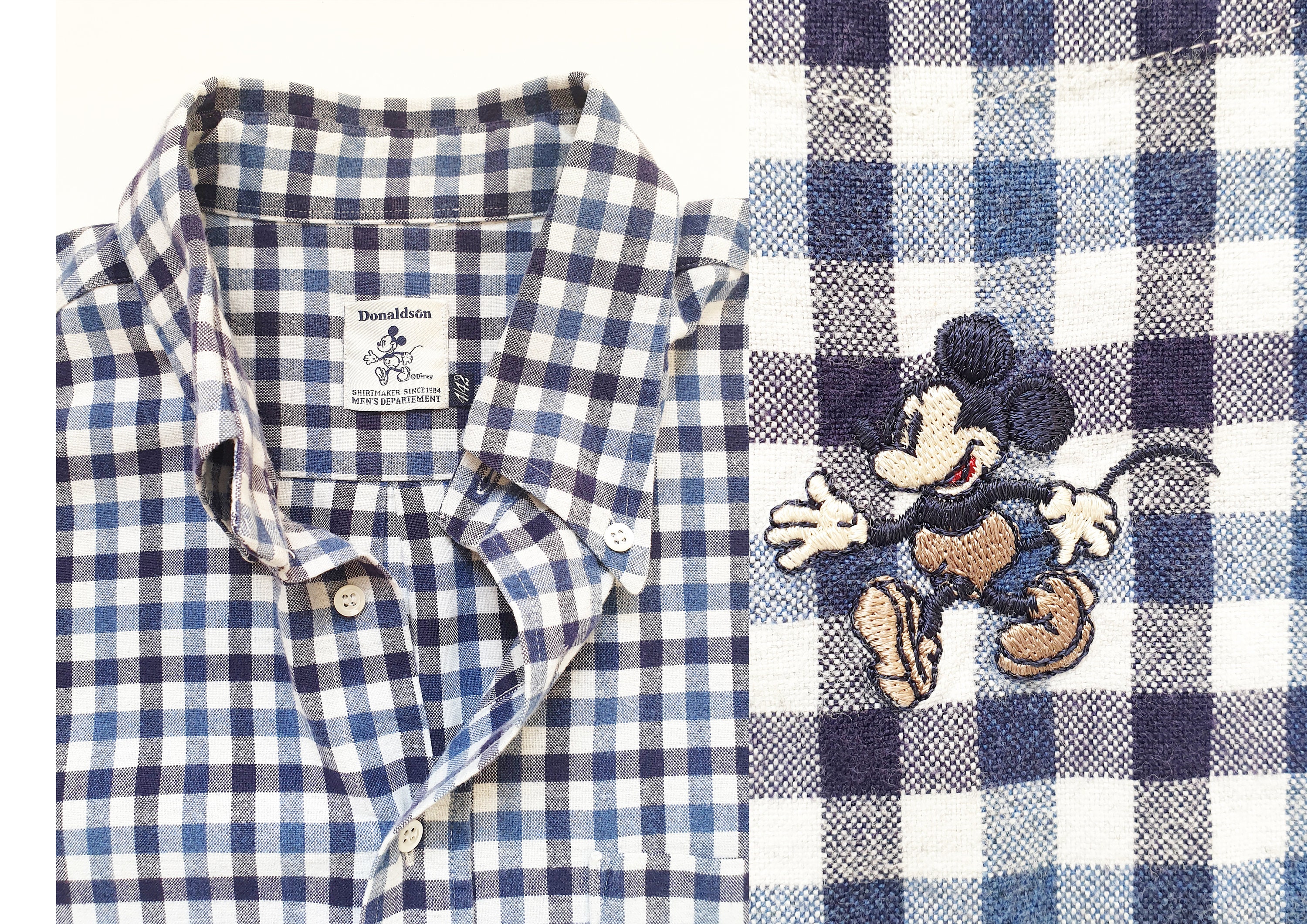 Button Down Mickey Etsy UK
