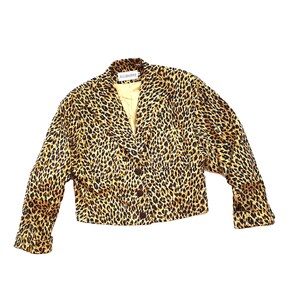 JONES NEW YORK ヒョウ柄ジャケット JONES NEW YORK SPORT Leopard Pattern Jacket | VOSTOK