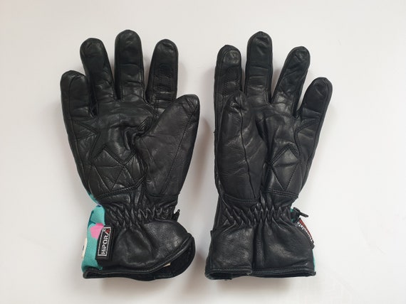 1980s ski gloves, original vintage 70s 80s 90s Y2… - image 4