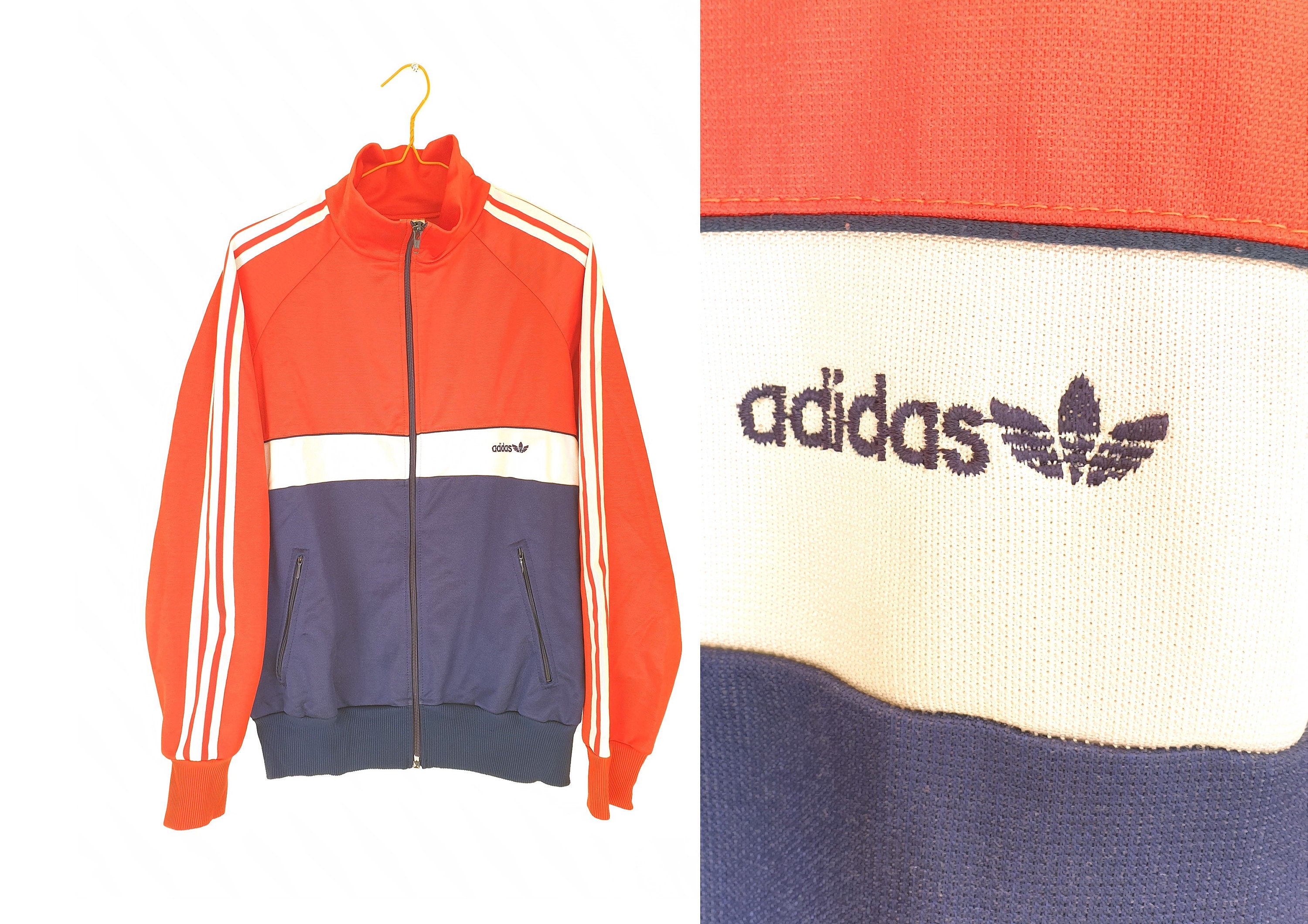 Vintage 80s Adidas Jacket - Etsy