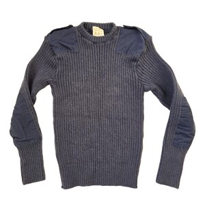 Men's Army Combat Pullover Jumper - Military Security Sweater (Black / Olive / Navy) By Blue Castle
