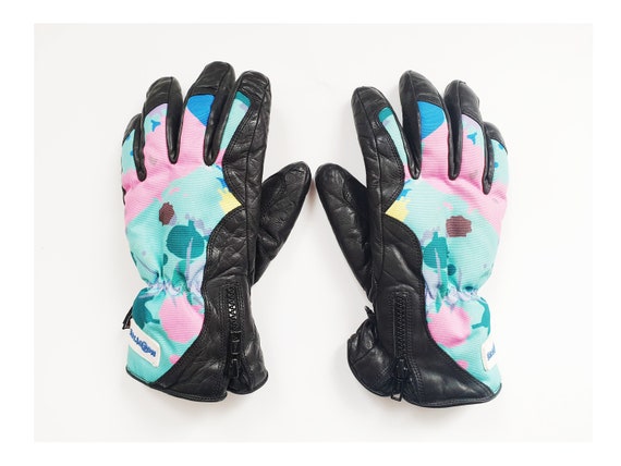 1980s ski gloves, original vintage 70s 80s 90s Y2… - image 1