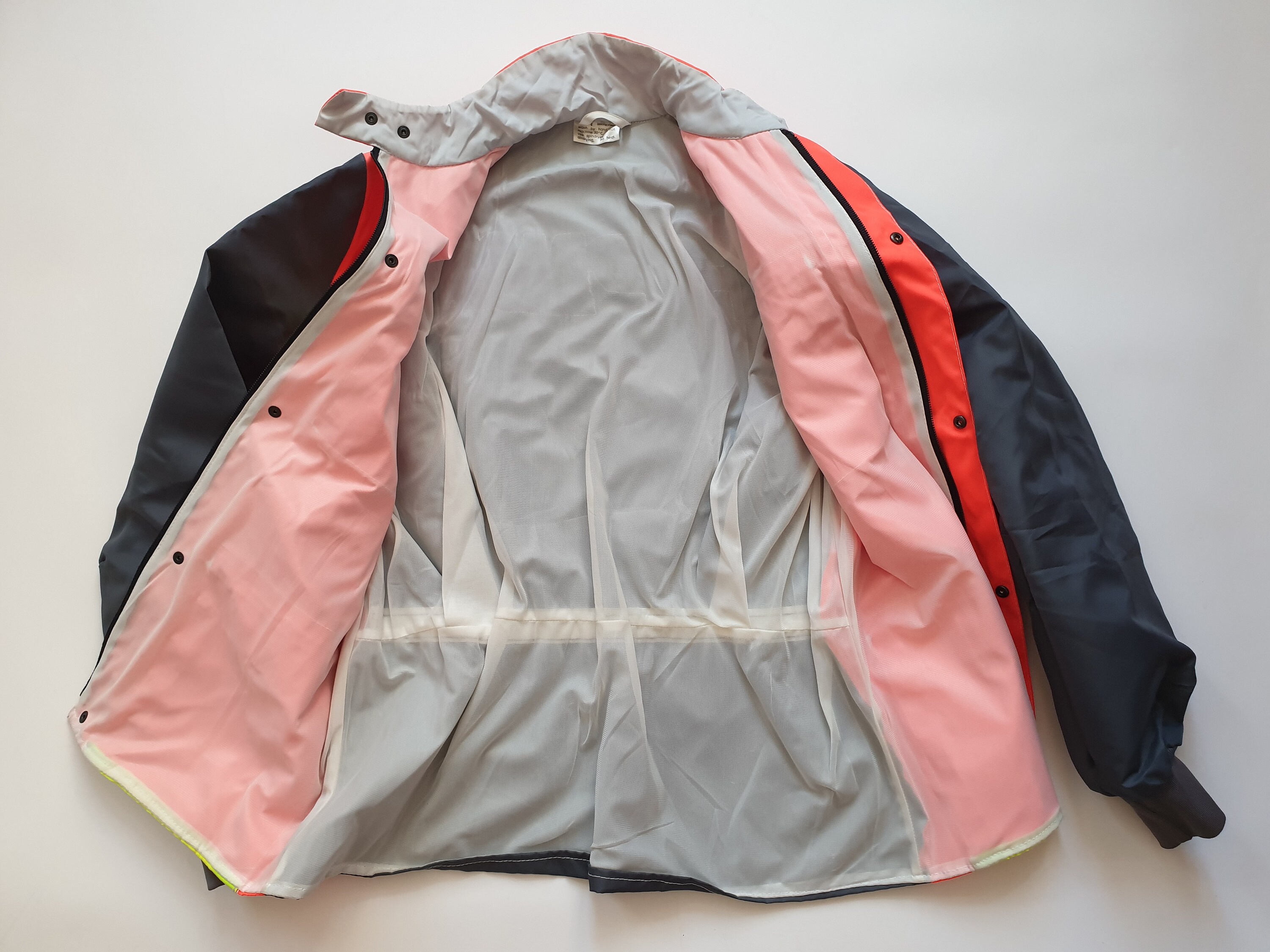 ヴィンテージ ネオンオレンジ ユーティリティ レーシングジャケット