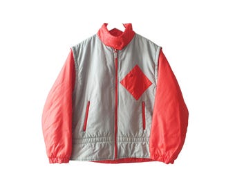 Vintage Powderhorn Mountaineering USA Jacket 2 in 1 Down Ski Vest