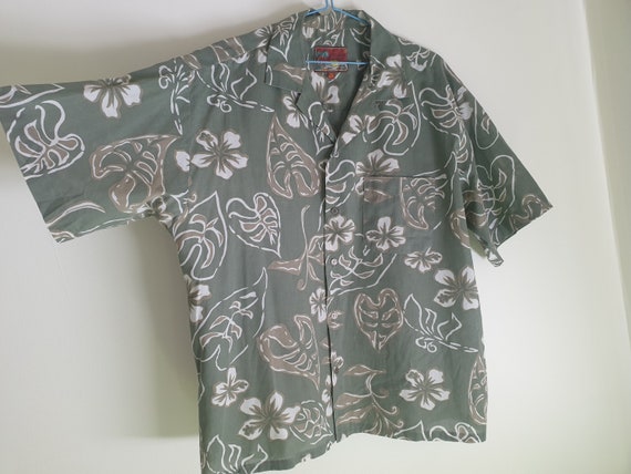 1980s - 1990s vintage men's Hawaiian shirt, flora… - image 2