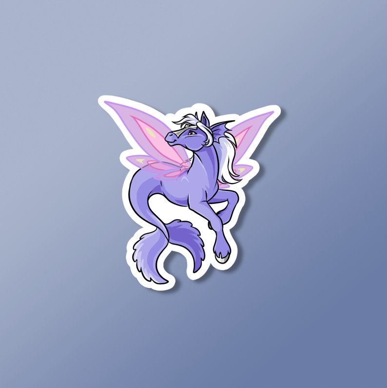 Neopets Faerie Peophin Nostalgic Sticker image 1