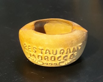 Restaurant "MOROCCO" ACAPULCO Clay ASHTRAY