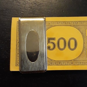 Vintage GOLD Toned MONEY CLIP,Vintage Money Clasp,Vintage Mens Accessories,Monogramable Money Clip,Vintage Dollar Holder,Wallets And Clips
