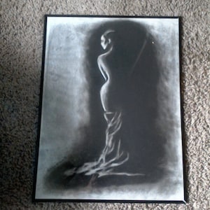 ORIGINAL SIN SKETCHING with charcoal