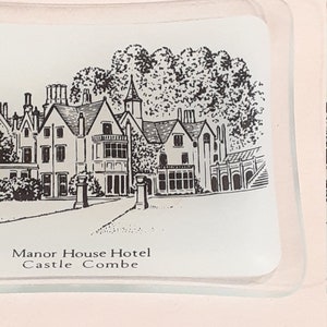 Manor House Hotel Castle Combe Souvenir Memorabilia Change Jewelry Money RING CATCHALL DISH,Bathroom Catchall Decor,Guest Room Dresser Decor image 6