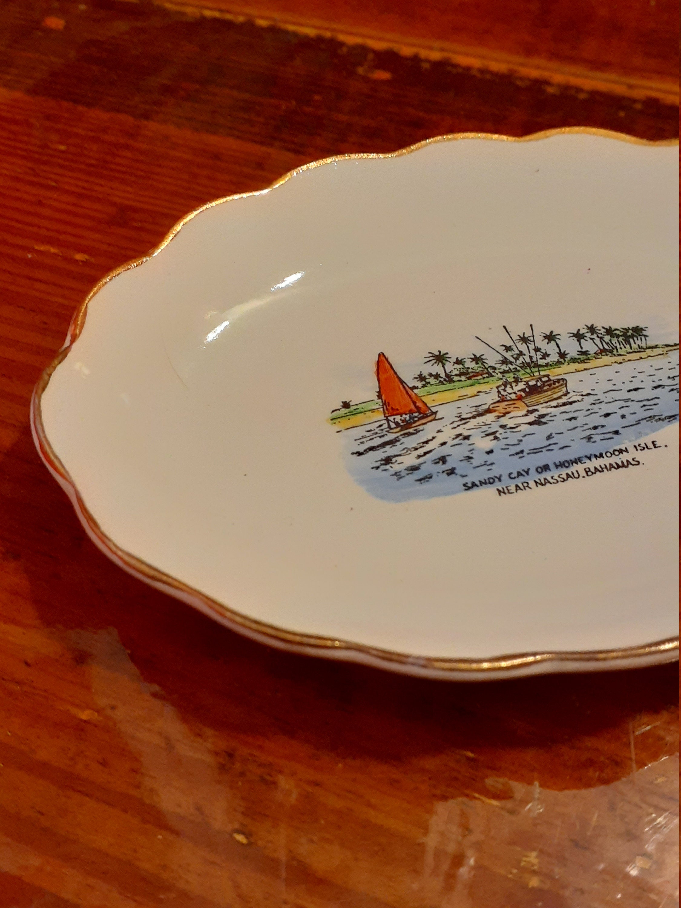 Vintage BUCKFAST POTTERIES Devon England Sandy Cay Honeymoon Etsy