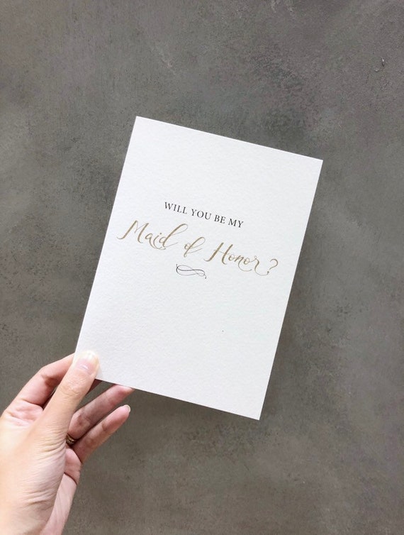 etsy will you be my maid of honor