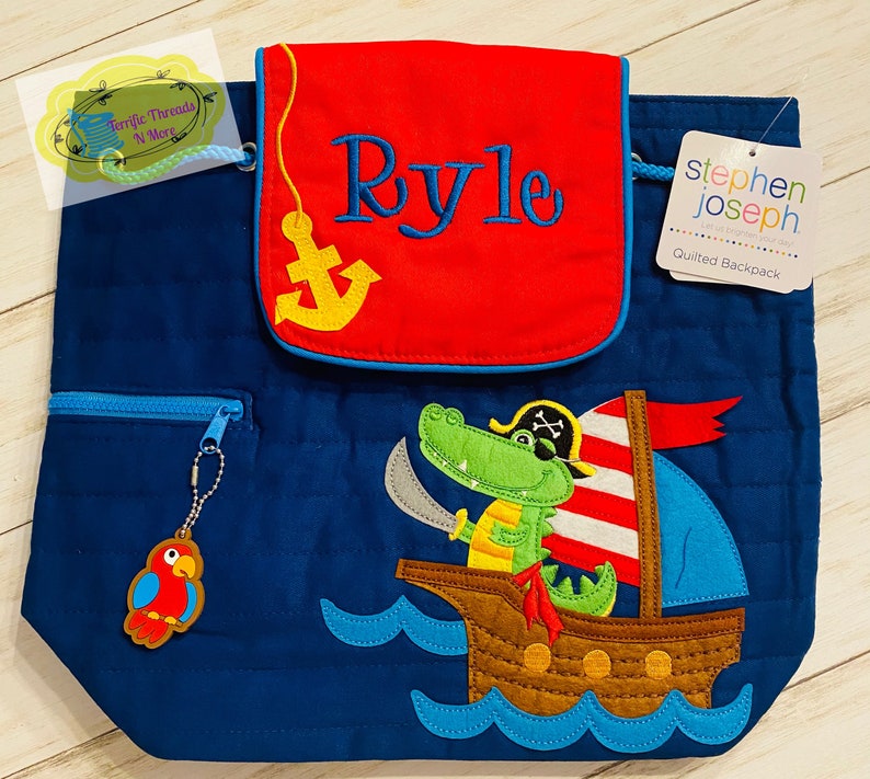 Stephen Joseph Quilted Backpacks/toddler Bag/kid Travel Etsy