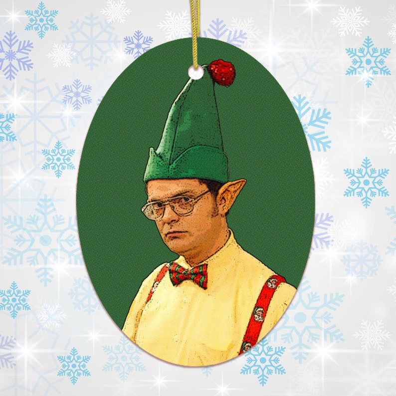 Dwight Schrute Christmas Ornament 