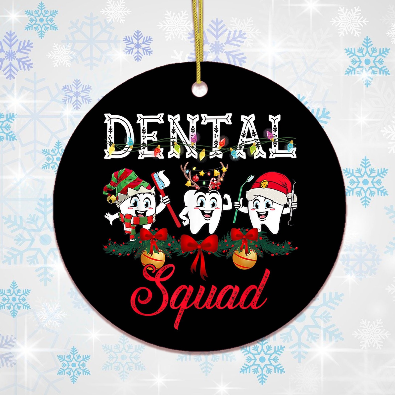 Dental Christmas Ornaments 