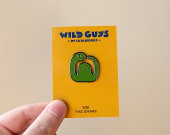 Wei the Snake - Wild Guys Hard Enamel Pin