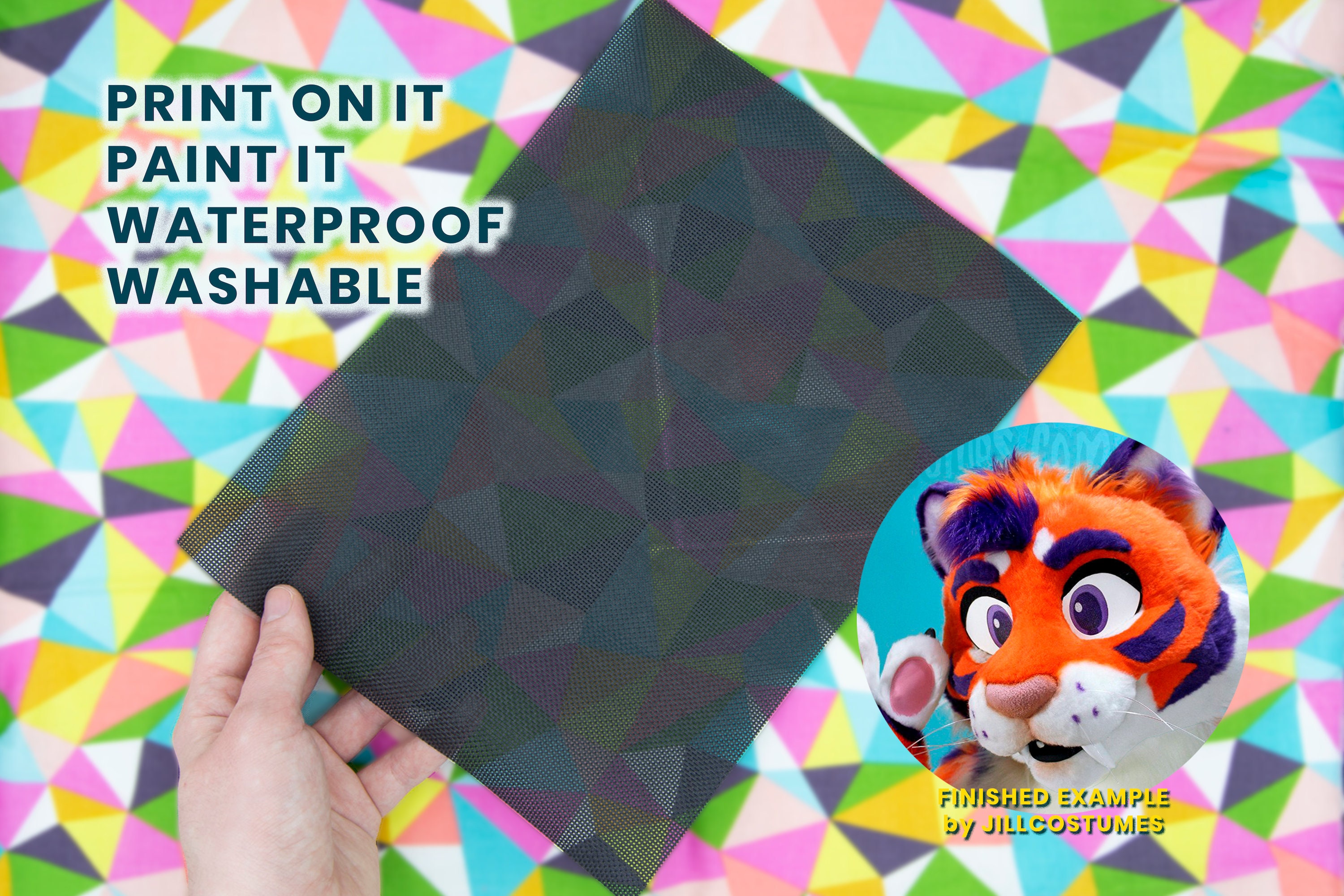 JAYCOSTUMES! @FC on X: NEW in my shop - Plastic Mesh Sheets for Fursuit  Eyes! Instead of buckram! Get it here -    / X