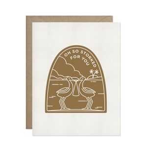 Carte de voeux pour vous, carte de naissance // Typographie Kinship // # BB01