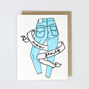 Genes de mamá - tarjeta de felicitación // Kinship Letterpress // #MD01