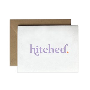 Klappkarte Hochzeit // Kinship Letterpress // #L005