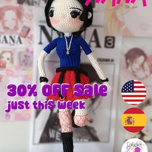 Anime Inspired Amigurumi Pattern | Japanese Anime Doll Tutorial – 25% OFF Sale just this week