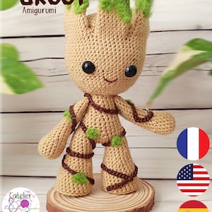 Cute Baby Tree Amigurumi Crochet Pattern – DIY Tiny Forest Doll Tutorial
