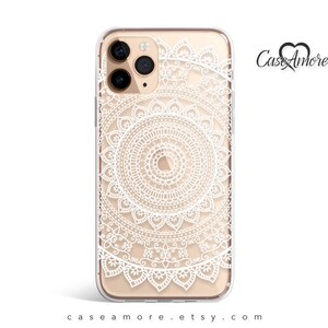 Henna Mandala, iPhone 15 case, iPhone 15 Pro case, iPhone XS case, iPhone XS Max case, iPhone 8 case clear, iPhone 7 case, Galaxy S10 case