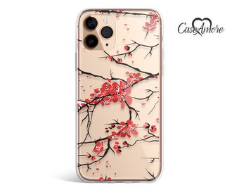 iPhone XS case, iPhone 15 case, iPhone X case, Cherry Blossom, iPhone 15 case, iPhone 7 case, iPhone 14 case, S20 case, Floral art