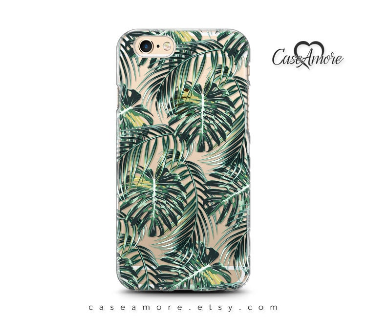 Tropical Leaves Iphone 13 Case Iphone 12 Pro Case Iphone 11 Etsy