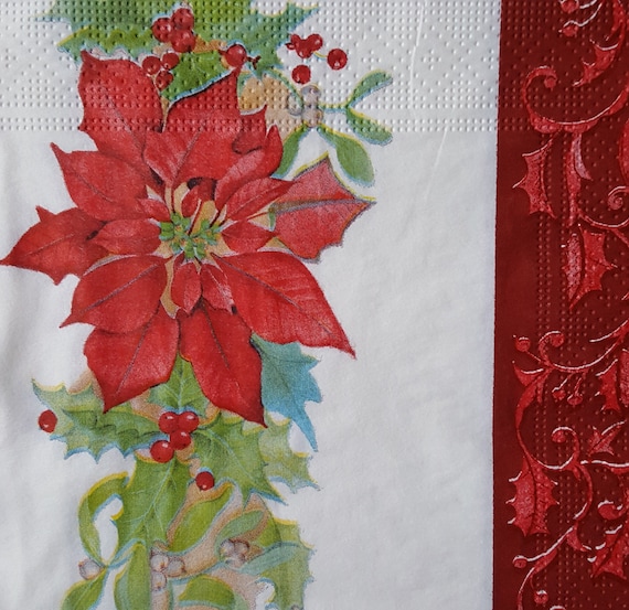 5 Paper Party Napkins for Decoupage Gift Guard Pack of 5 3 Ply Serviettes