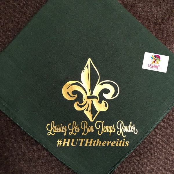 Wedding second line handkerchiefs