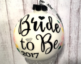 Bride to Be Ornament