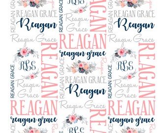 name blankets etsy