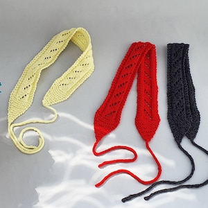 Knitting Pattern Summer Headband