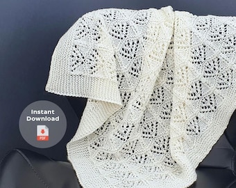 Baby Blanket Knitting Pattern | Newborn Gift