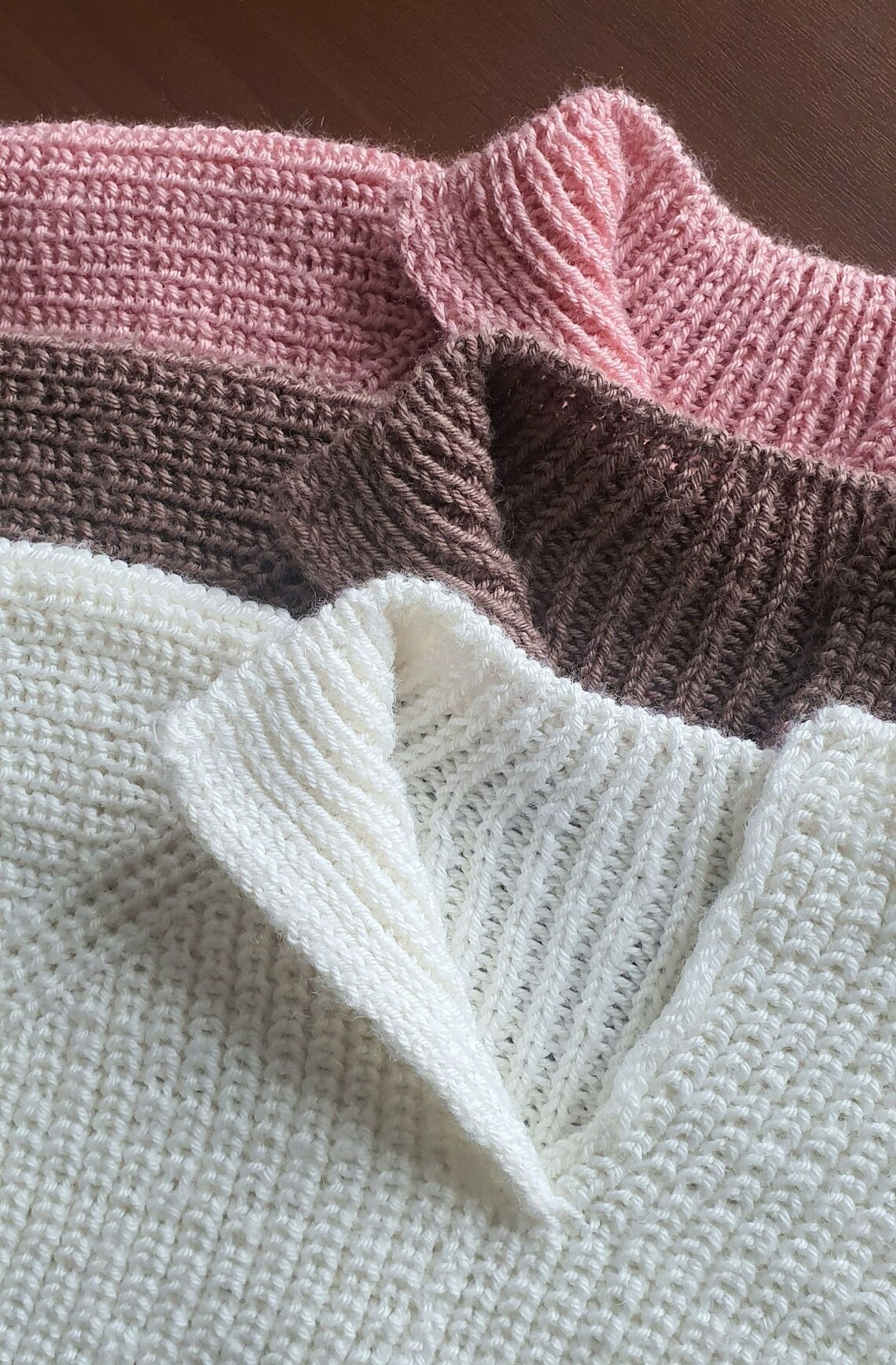 Knitted Sweater for Toddler. White Sweater for Baby Etsy