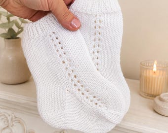 Baby Socks Knitting Pattern | Seamless Toddler Socks
