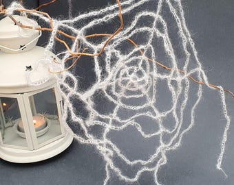 Haakpatroon voor een spinnenweb | Halloween decoratie