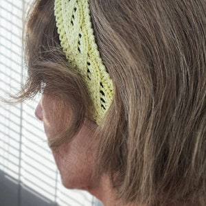 Knitting Pattern Summer Headband