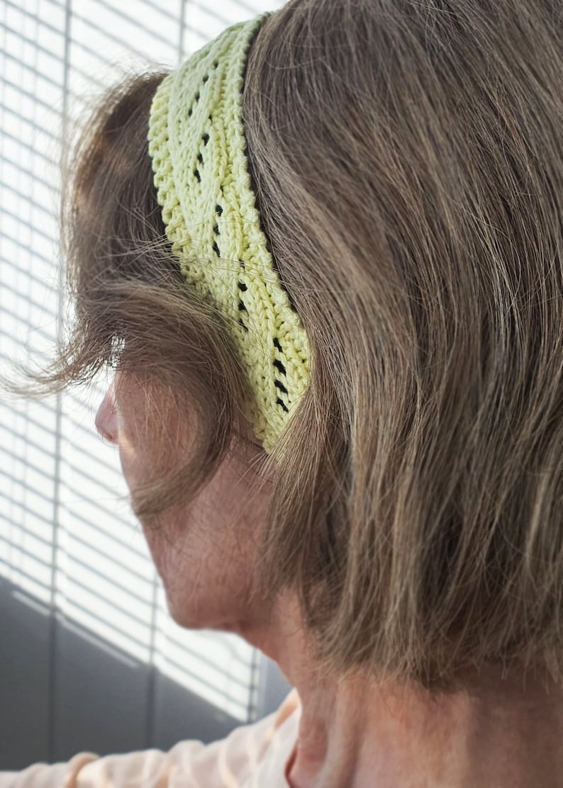 Knitting Pattern Summer Headband