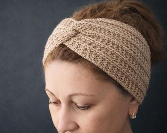 Twist Headband Knitting Pattern | Ear Warmer
