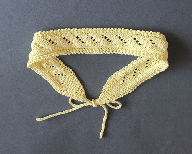 Knitting Pattern Summer Headband