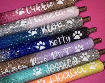 Personalized Glitter Papermate Inkjoy Gel Pen, Refillable