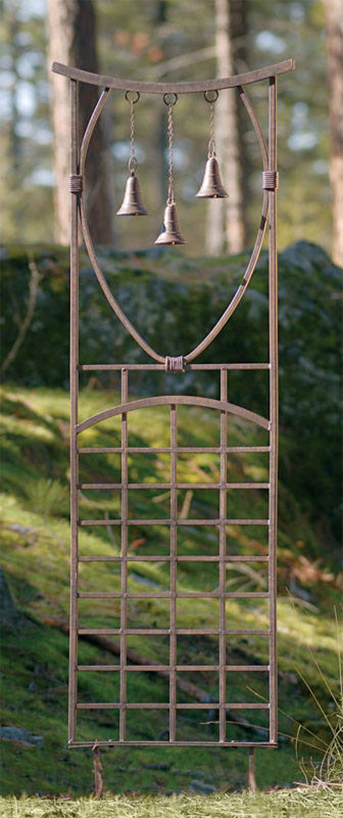 H Potter Metal Garden Bell Trellis Wrought Iron Patio Deck Etsy