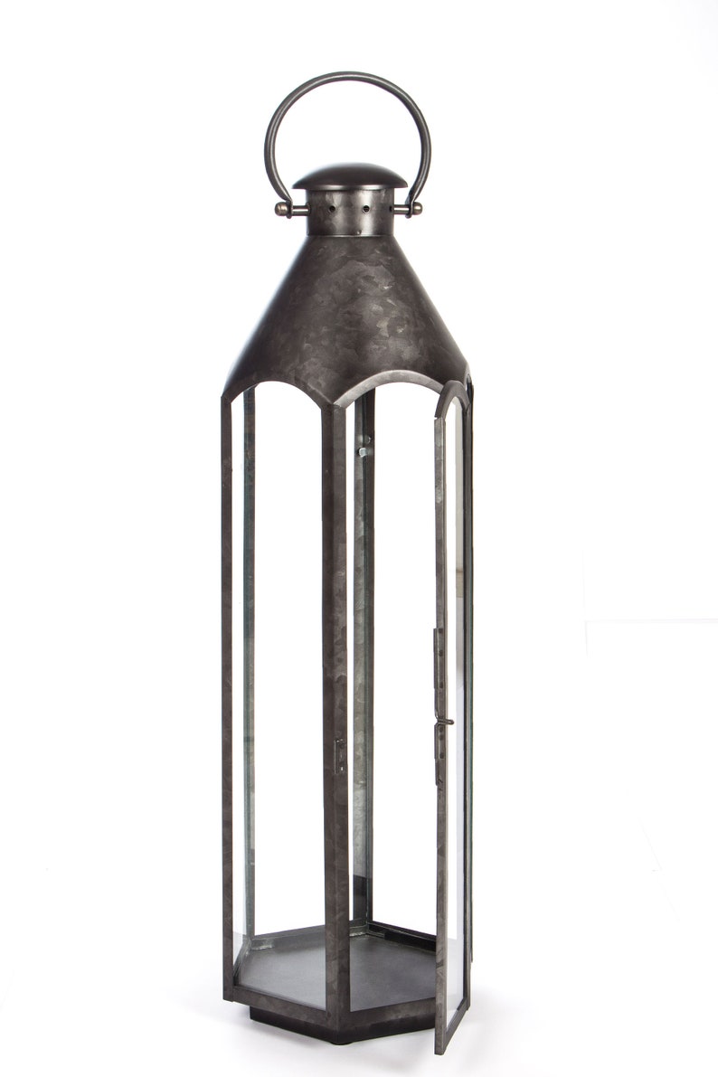 Large Decorative Candle Lantern H Potter Patio Tabletop Etsy